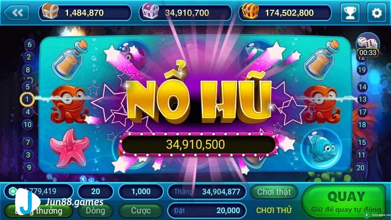 Điều kiện vé cược nổ hũ tại cổng game Jun88