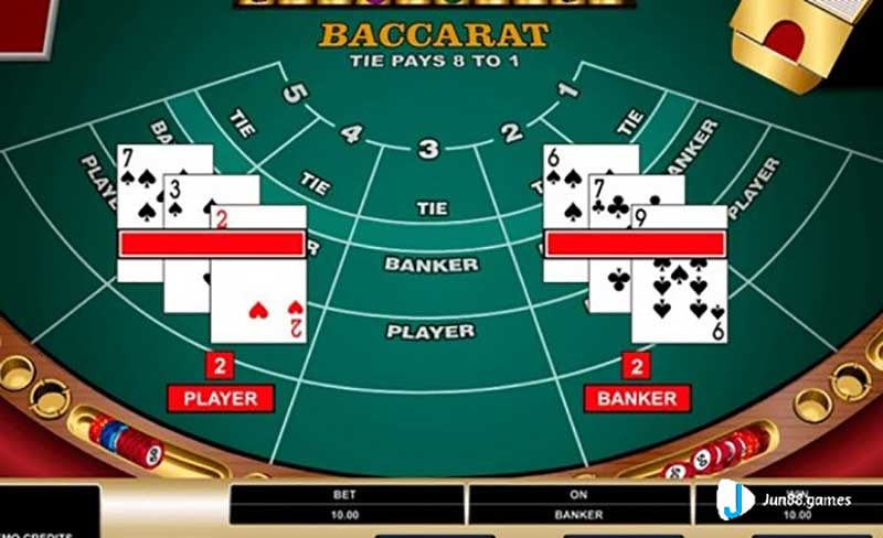 Cầu bệt có tần suất xuất hiện nhiều nhất trong game bài baccarat